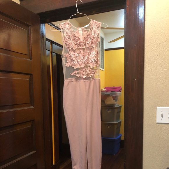 Pink Sheer Jumper - Picture 1 of 4